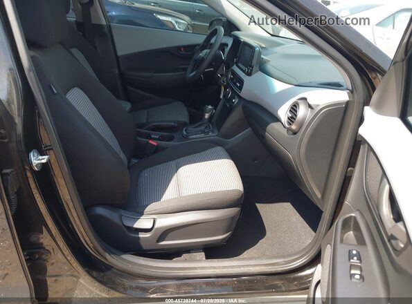 KM8K1CAA0LU554324 2020 HYUNDAI KONA Black Սալոնի դիմացի տեսք