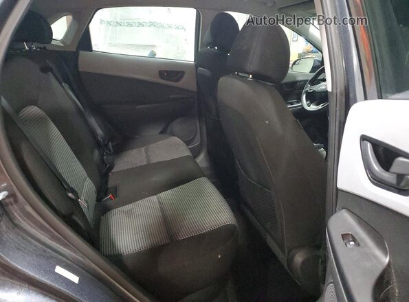 KM8K1CAA1LU584352 2020 HYUNDAI KONA Угольный Вид задней части салона