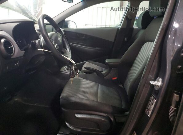 KM8K1CAA1LU584352 2020 HYUNDAI KONA Угольный Вид салона спереди