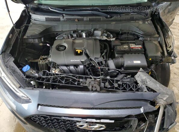 KM8K1CAA1LU584352 2020 HYUNDAI KONA Угольный Вид подкапотного пространства