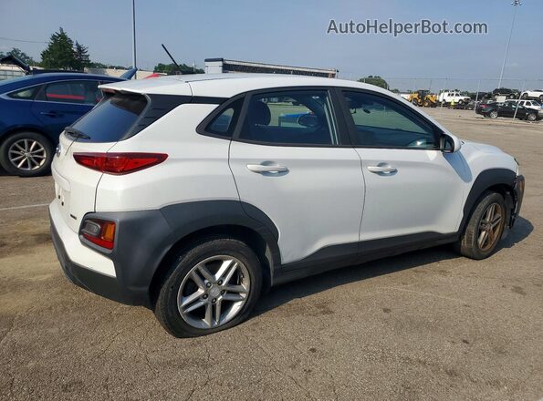 KM8K1CAA2KU280283 2019 HYUNDAI KONA White უკანა მარჯვენა