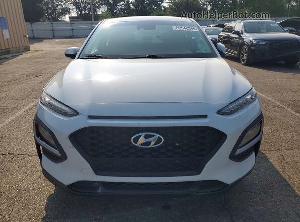 KM8K1CAA2KU280283 2019 HYUNDAI KONA White წინა ხედი