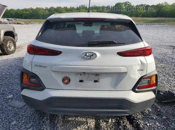KM8K1CAA2LU487189 2020 HYUNDAI KONA White უკანა ხედი