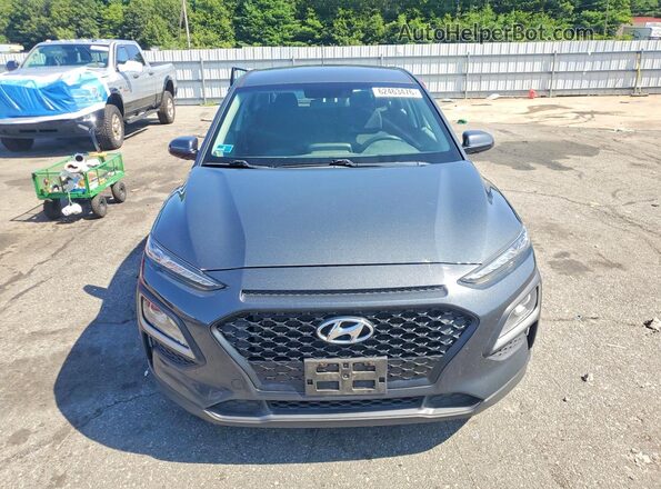 KM8K1CAA3JU079717 2018 HYUNDAI KONA Silver Widok z przodu