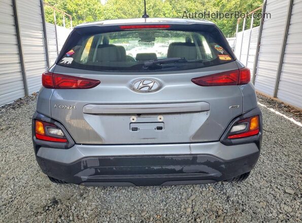 KM8K1CAA3KU194853 2019 HYUNDAI KONA Silver Rear view