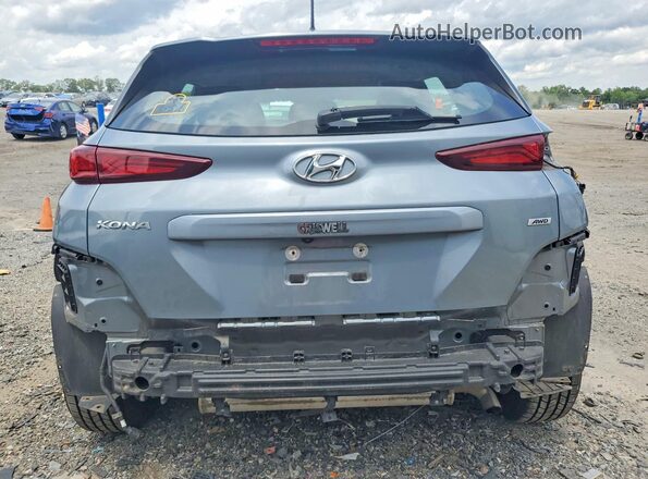 KM8K1CAA4LU409058 2020 HYUNDAI KONA Gray Հետևի տեսք