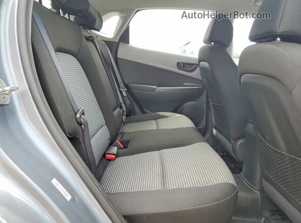 KM8K1CAA4LU409058 2020 HYUNDAI KONA Gray Սալոնի հետևի տեսք