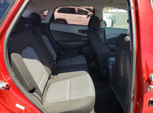 KM8K1CAA4MU658865 2021 HYUNDAI KONA Red Vista de los asientos traseros