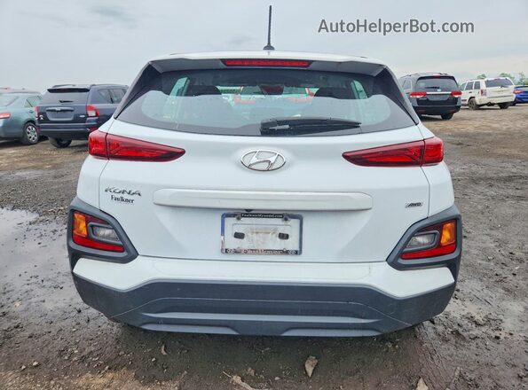 KM8K1CAA4MU674872 2021 HYUNDAI KONA White უკანა ხედი
