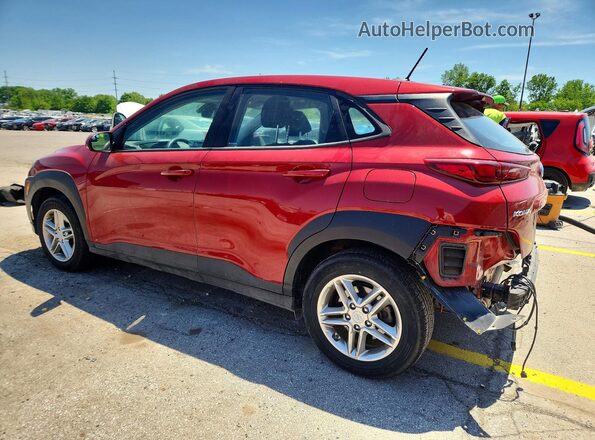 KM8K1CAA4MU711385 2021 HYUNDAI KONA Red უკანა მარცხენა