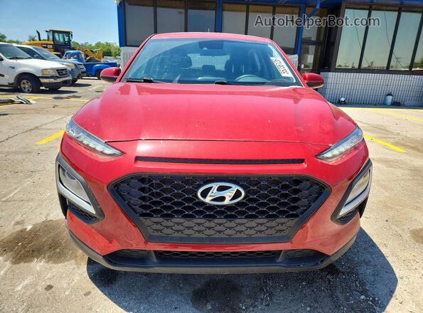 KM8K1CAA4MU711385 2021 HYUNDAI KONA Red წინა ხედი