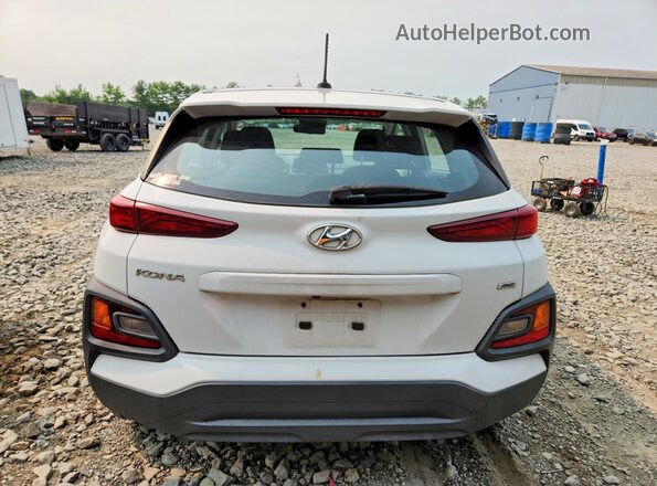 KM8K1CAA5LU401731 2020 HYUNDAI KONA White Հետևի տեսք