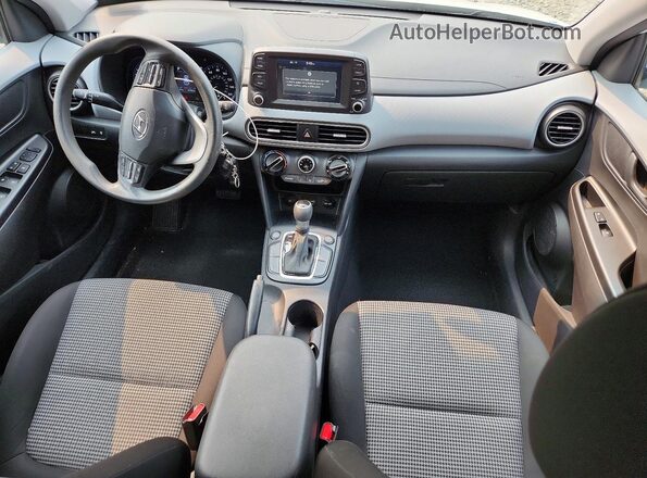KM8K1CAA5LU401731 2020 HYUNDAI KONA White Առջևի վահանակի տեսք