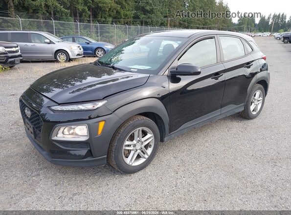 KM8K1CAA5LU575153 2020 HYUNDAI KONA Black Vista tres cuartos delantera izquierda