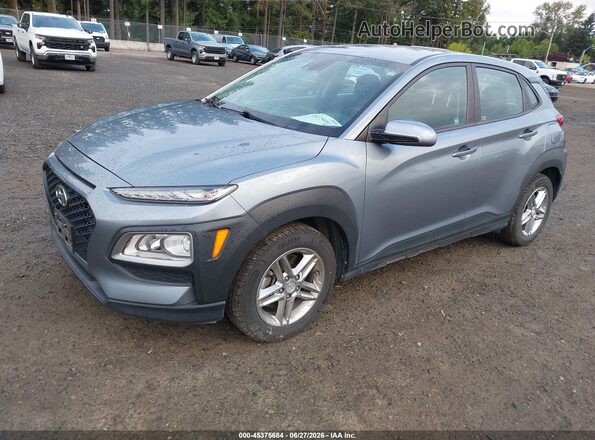 KM8K1CAA5LU575850 2020 HYUNDAI KONA Серебряный Передняя левая четверть
