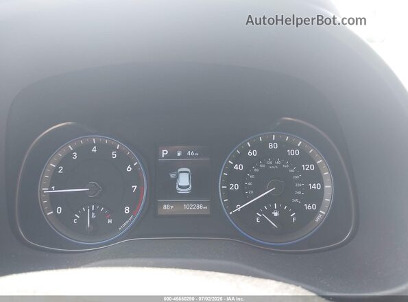 KM8K1CAA5LU577047 2020 HYUNDAI KONA Silver Vista de los asientos traseros