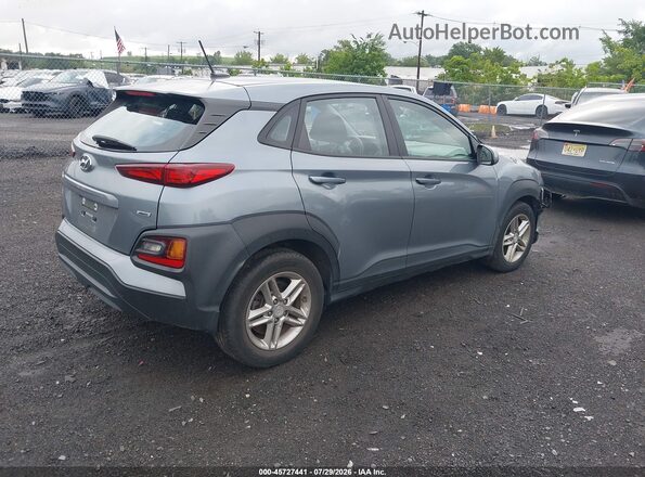 KM8K1CAA6KU379690 2019 HYUNDAI KONA Light Blue Rear right