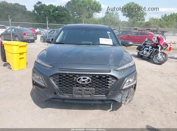 KM8K1CAA6LU405478 2020 HYUNDAI KONA Gray Вид щитка приладів