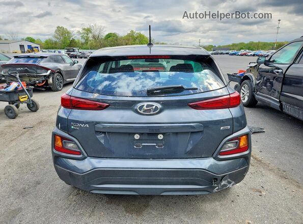 KM8K1CAA6MU680317 2021 HYUNDAI KONA Charcoal Vista trasera