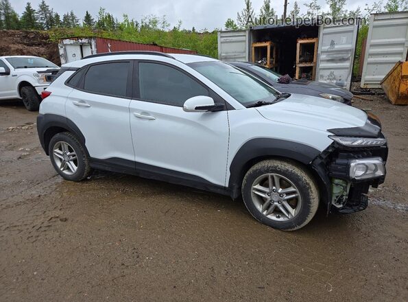 KM8K1CAA7KU355348 2019 HYUNDAI KONA White Առջևի աջ