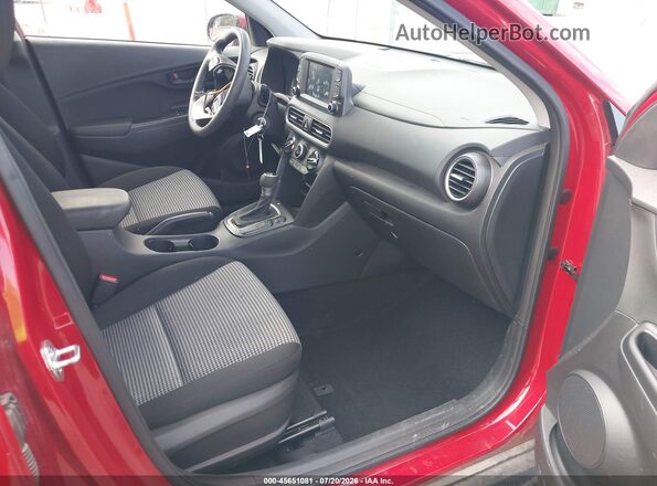 KM8K1CAA7KU368049 2019 HYUNDAI KONA Красный Вид салона спереди