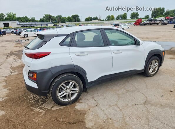 KM8K1CAA8KU293927 2019 HYUNDAI KONA Белый Задняя правая четверть