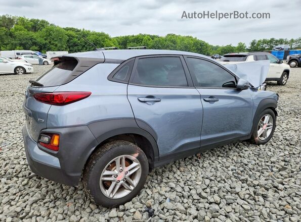 KM8K1CAA8MU709378 2021 HYUNDAI KONA Серебряный Задняя правая четверть