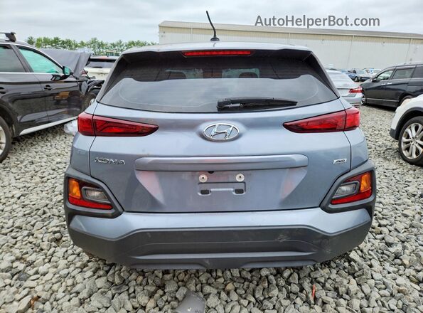KM8K1CAA8MU709378 2021 HYUNDAI KONA Серебряный Вид сзади