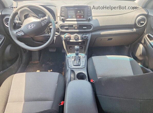 KM8K1CAA8MU748830 2021 HYUNDAI KONA Black Вид панелі приладів