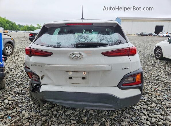 KM8K1CAA9KU280197 2019 HYUNDAI KONA White Widok z tyłu