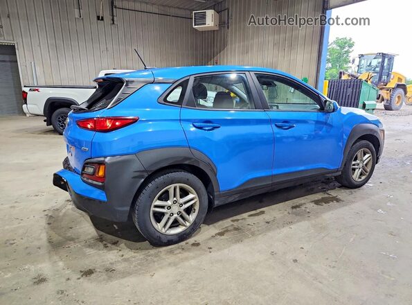 KM8K1CAA9KU301419 2019 HYUNDAI KONA Синий Задняя правая четверть