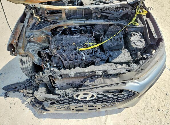 KM8K1CAAXKU281150 2019 HYUNDAI KONA Blue Շարժիչի բաժամունքի տեսք