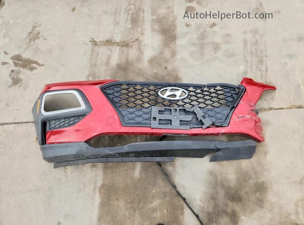 KM8K1CAAXMU660023 2021 HYUNDAI KONA Red Widok komory silnika