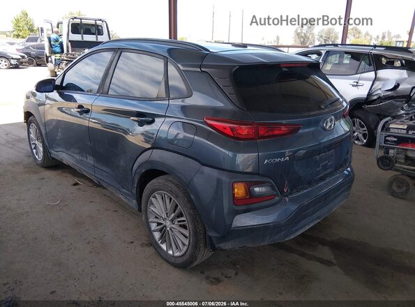 KM8K22AA0JU109604 2018 HYUNDAI KONA Gray Trasero izquierdo