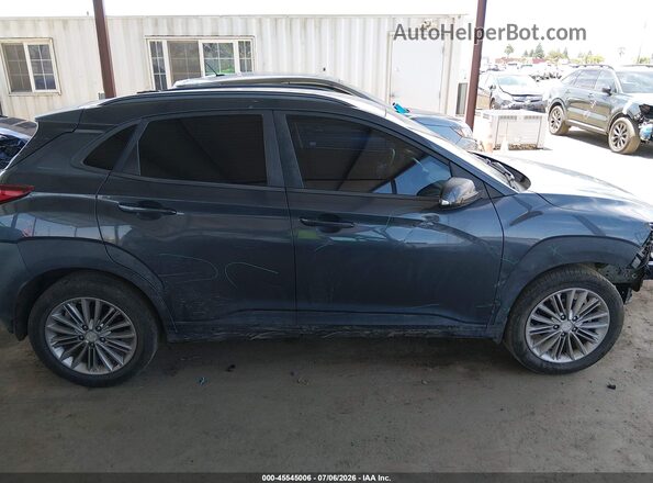 KM8K22AA0JU109604 2018 HYUNDAI KONA Gray Vista interior de 360 grados