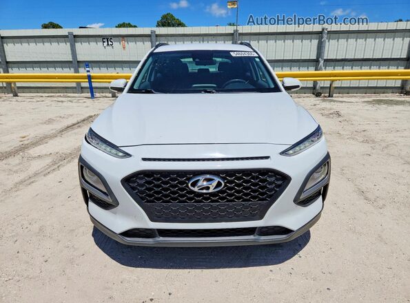 KM8K22AA0LU552595 2020 HYUNDAI KONA White Widok z przodu