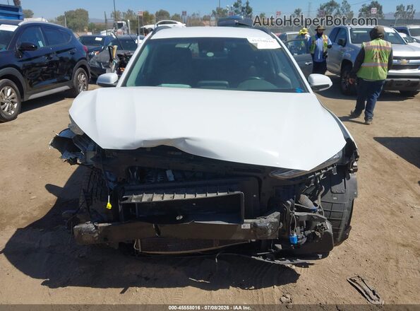 KM8K22AA0MU612022 2021 HYUNDAI KONA White Instrument cluster view