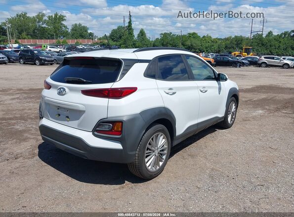 KM8K22AA2JU085757 2018 HYUNDAI KONA White Rear right