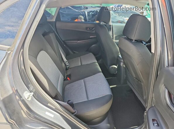 KM8K22AA2JU152051 2018 HYUNDAI KONA Gray Սալոնի հետևի տեսք