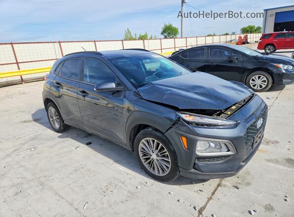 KM8K22AA2JU152051 2018 HYUNDAI KONA Gray Առջևի աջ