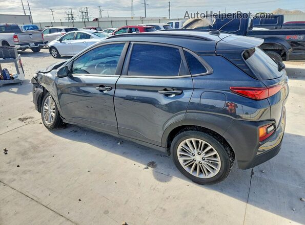 KM8K22AA2JU152051 2018 HYUNDAI KONA Gray Հետևի ձախ