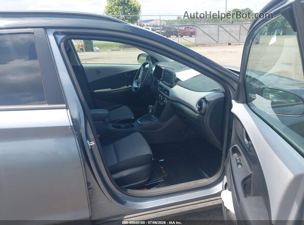 KM8K22AA2KU328131 2019 HYUNDAI KONA Gray Widok wnętrza z przodu