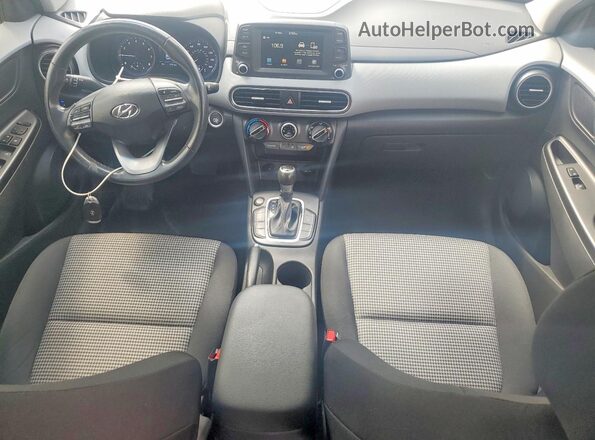 KM8K22AA2KU332826 2019 HYUNDAI KONA Black Dashboard view