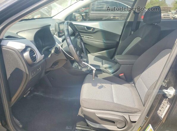 KM8K22AA2KU332826 2019 HYUNDAI KONA Black Front interior view