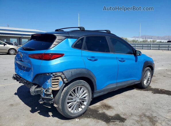 KM8K22AA2LU511465 2020 HYUNDAI KONA Blue უკანა მარჯვენა
