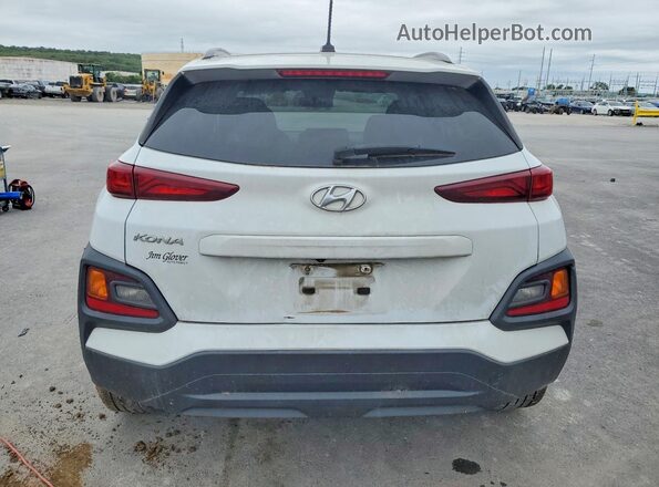 KM8K22AA2LU515337 2020 HYUNDAI KONA White Вид ззаду