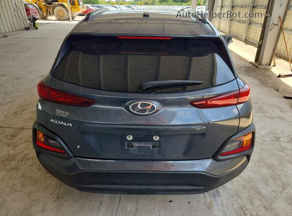 KM8K22AA2MU694240 2021 HYUNDAI KONA Gray Widok z tyłu