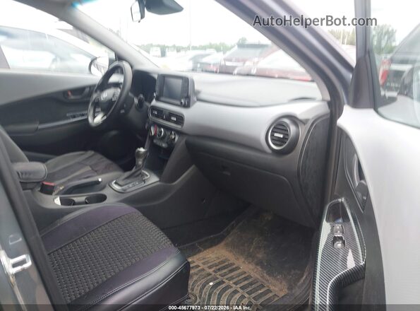 KM8K22AA3KU226501 2019 HYUNDAI KONA Gray Սալոնի դիմացի տեսք