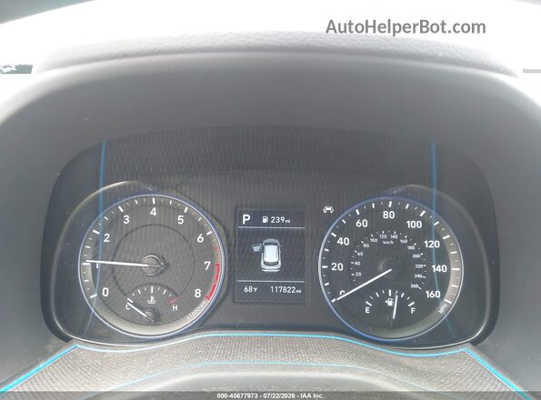 KM8K22AA3KU226501 2019 HYUNDAI KONA Gray Հետևի նստատեղերի տեսք