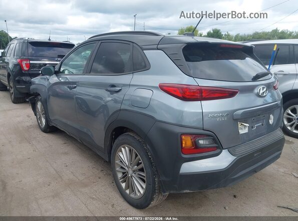 KM8K22AA3KU226501 2019 HYUNDAI KONA Gray Հետևի ձախ